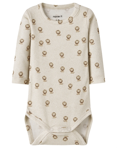 Name It - NBMHobit Bodystocking - Peyote Melange